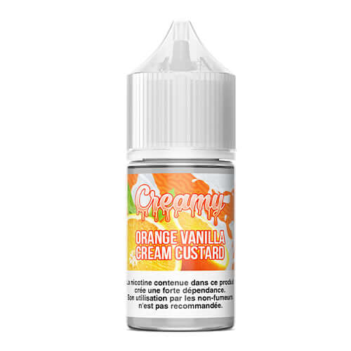 Creamy Salts Orange Vanilla Cream Custard 30ml — MyVAPE