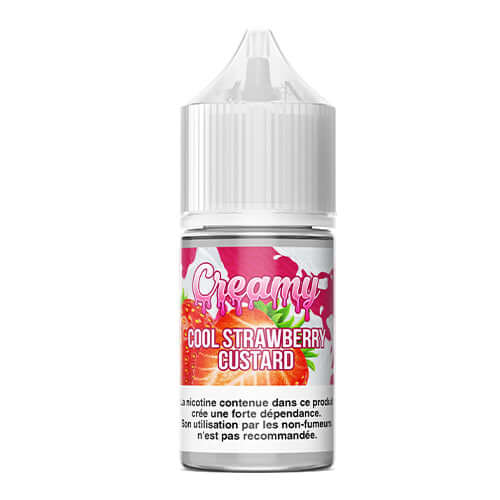 Creamy Salts Cool Strawberry Custrad 30ml  MyVAPE