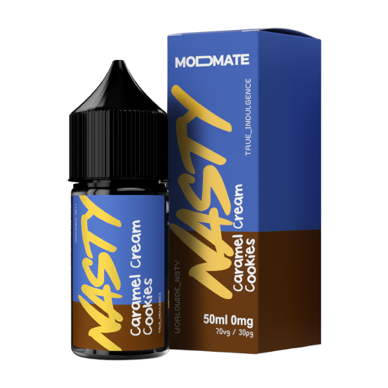 CARAMEL CREAM COOKIES MOD MATE NASTY JUICE 50ML  MyVAPE